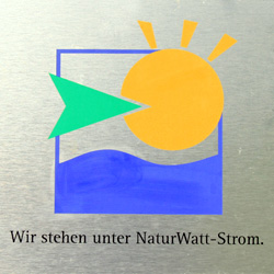 Wir nutzen Ökostrom
